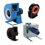 Відцентрові вентилятори радіальні