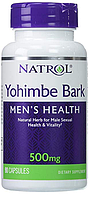 Йохимбе экстракт Natrol Yohimbe Bark 500 mg