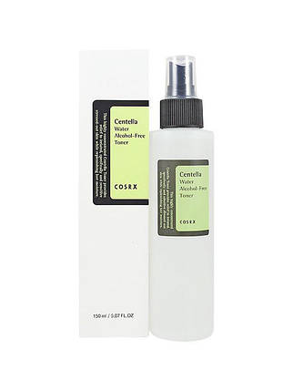 Тонер з екстрактом центелли для чутливої шкіри COSRX Centella Water Alcohol-Free Toner, 150 мл, фото 1