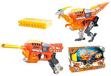Трансформер динозавр,динобот,бластер Dinobots Велоцираптор, фото 4