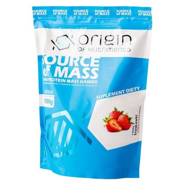 Гейнер Origin of Nutriments Source of mass 1000 грам