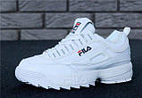 Кросівки жіночі FILA Disruptor II FUR 30965 білі 38, фото 3