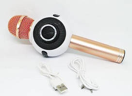 Бездротовий мікрофон караоке bluetooth WSTER WS-878 білий