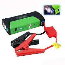 Пусковий пристрій авто акумулятора Jump Starter 2000W зелений, фото 5