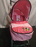 Дитяча коляска Маша і Ведмідь MM 0065-1P (Рожева), фото 3
