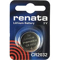 Батарейка литиевая дисковая Renata CR2032 Lithium 3V Литиевые батарейки таблетки