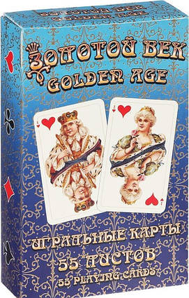 Карти гральні Золотий вік (Golden Age) 1488-1612, 55 аркушів, фото 2