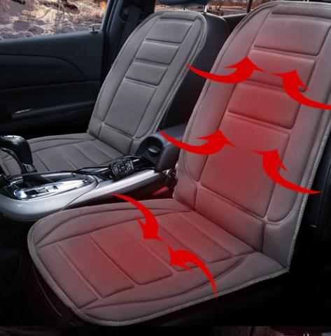 Накидка на сидіння авто з підігрівом від прикурювача