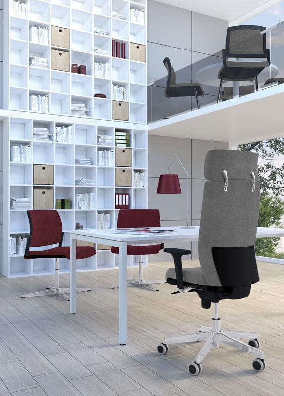 AURA - офисное кресло для руководителя литовской фабрики NARBUTAS - фото 2 - id-p828042849
