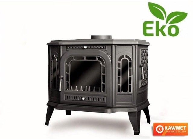 Чугунная печь KAWMET P7 LB EKO 10.5 кВт левая дверка - фото 2 - id-p828097394