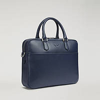 Чоловічий шкіряний портфель Armani