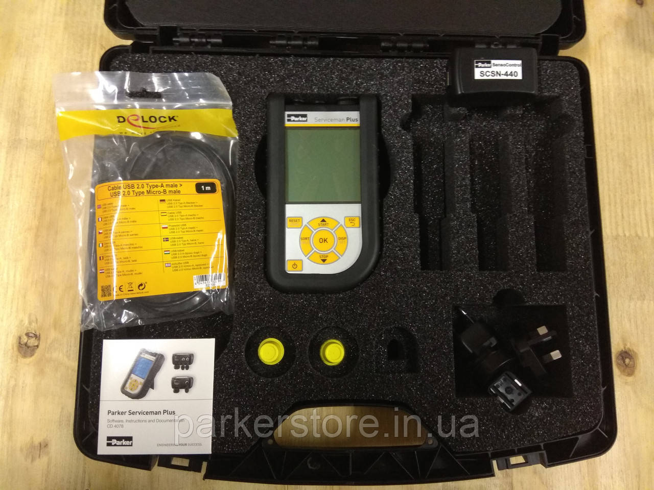 Прибор для диагностики Parker ServiceMan Plus SCKIT-155-0-00: продажа, цена  в Одессе. Оборудование для диагностики и очистки топливных систем от  Інтернет-магазин гідравліки ParkerStore - 828128431