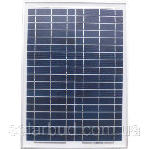 Сонячна батарея (панель) 20Вт, 12В, полікристалічна