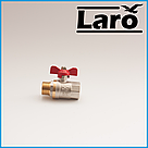 Кран кульовий латунний Ду25 В/Н Laro pro art 117А (для води), фото 2