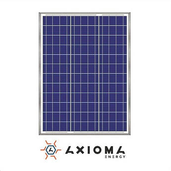 Сонячна батарея (панель) 50Вт, полікристалічна AX-50P, AXIOMA energy