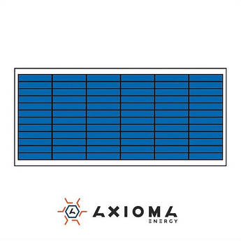 Сонячна батарея (панель) 60 Вт, полікристалічна AX-60P, AXIOMA energy