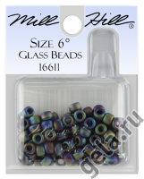 16611 бисер Mill Hill, 6 Frosted Jewelstones Magnifica Glass Beads