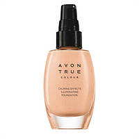 67013 Avon. Тональний крем для обличчя «Спокійне сяйво», тон «Warmest Beige/Бежевий»