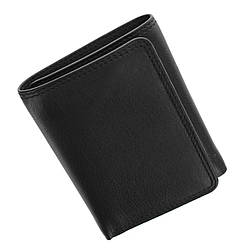 Гаманець у три складання Visconti HT18 (black)