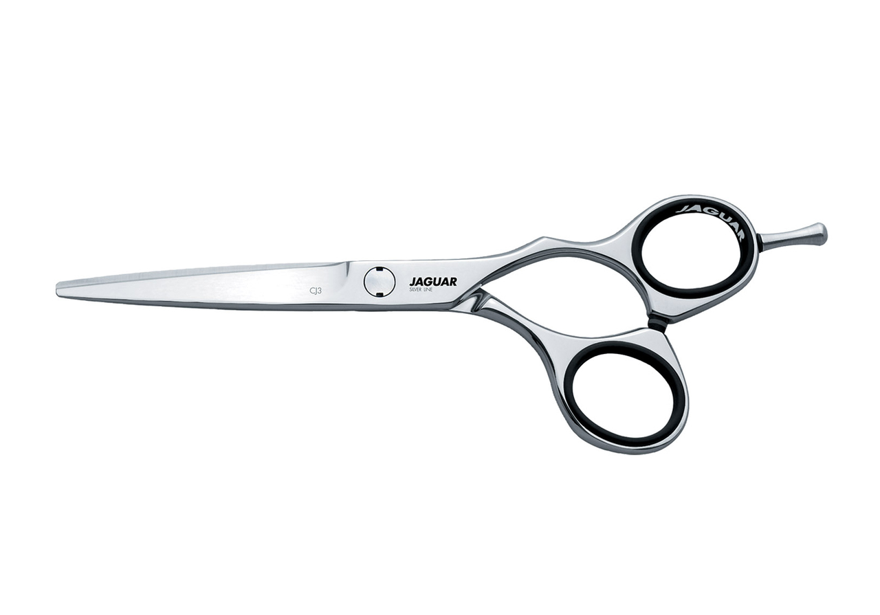 Ножиці перукарські Jaguar 5,5" Silver Line CJ3, 9655, фото 1