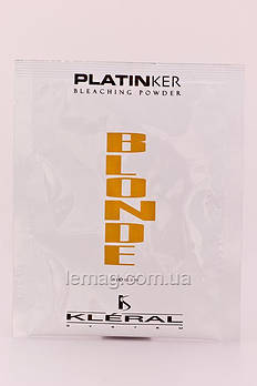 Kleral Bleaching System Platinker Powder Рідка пудра з антижелтым ефектом, 20 гр саші