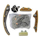 Заспокоювач (натягувач) ланцюга ГРМ Ford Transit 2.0 / 2.4 TDI дизель Форд Транзит 2000-2006, XS7Q6M256AD, фото 5