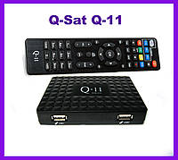 Спутниковый HDTV ресивер Q-Sat Q-11 + пульт обучаемый