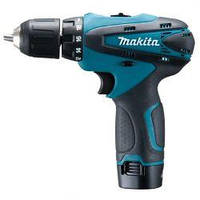 Дрель-шуруповерт аккумуляторная Makita DF330DWLE 10,8В + фонарь