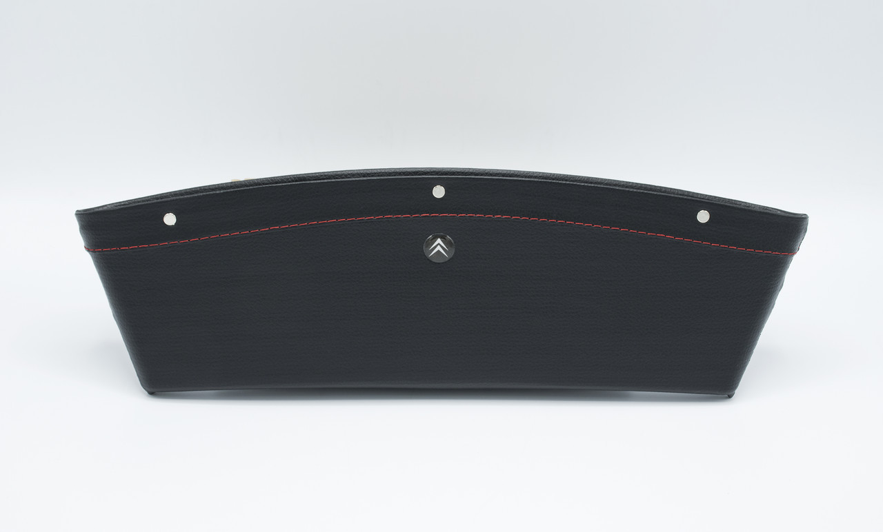 Автомобільний кишеню-органайзер Type-2 Black з логотипом Citroen штурхав для автомобіля подарунок, фото 1