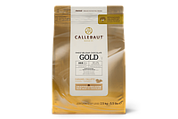 Білий шоколад з карамеллю "GOLD 30.4 % какао" 100 г, Callebaut