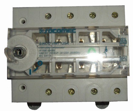 Вимикач навантаження Sirco VM1 63 Ампери 4 полюси 25004006