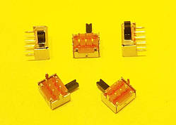 Тумблер, переключатель SK22D07 6pin 4мм мини