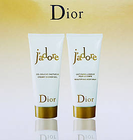 Подарунковий набір Christian Dior J`Adore ( Гель для душу + лосьйон для тіла)