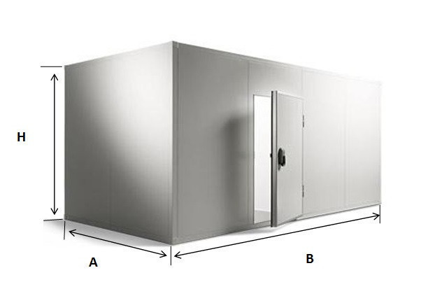 Морозильна камера 20 куб.м.(без холодильної установки)