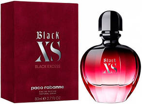 Paco Rabanne Black XS for Her Eau de Parfum парфумована вода 80 ml. (Пако Рабан Блек Ікс Ес Еау де Парфуми), фото 3