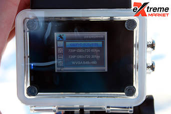 Камера способна делать съемку в разрешение HD (1280x720) - 60 кадров/сек, FullHD (1920x1080) - 30 кадров/сек.