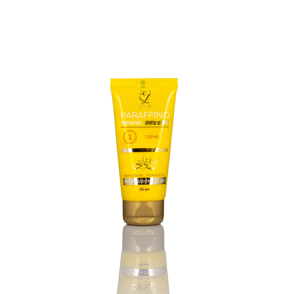 Скраб для рук оновлення шкіри, 50 мл Vanilla Paraffino Elit Lab