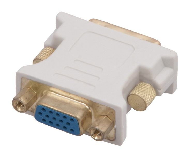 Перехідник гніздо VGA (F) на штекер DVI-I (M)