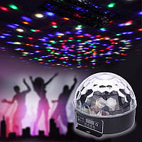 Дискошар LED Magic Ball Light +MP3