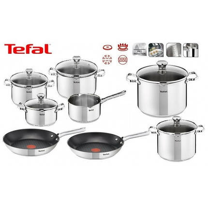 Набір посуду TEFAL DUETTO 13 шт, фото 2