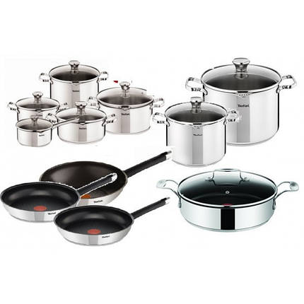Набір посуду TEFAL DUETTO OLIVER 20 шт, фото 2