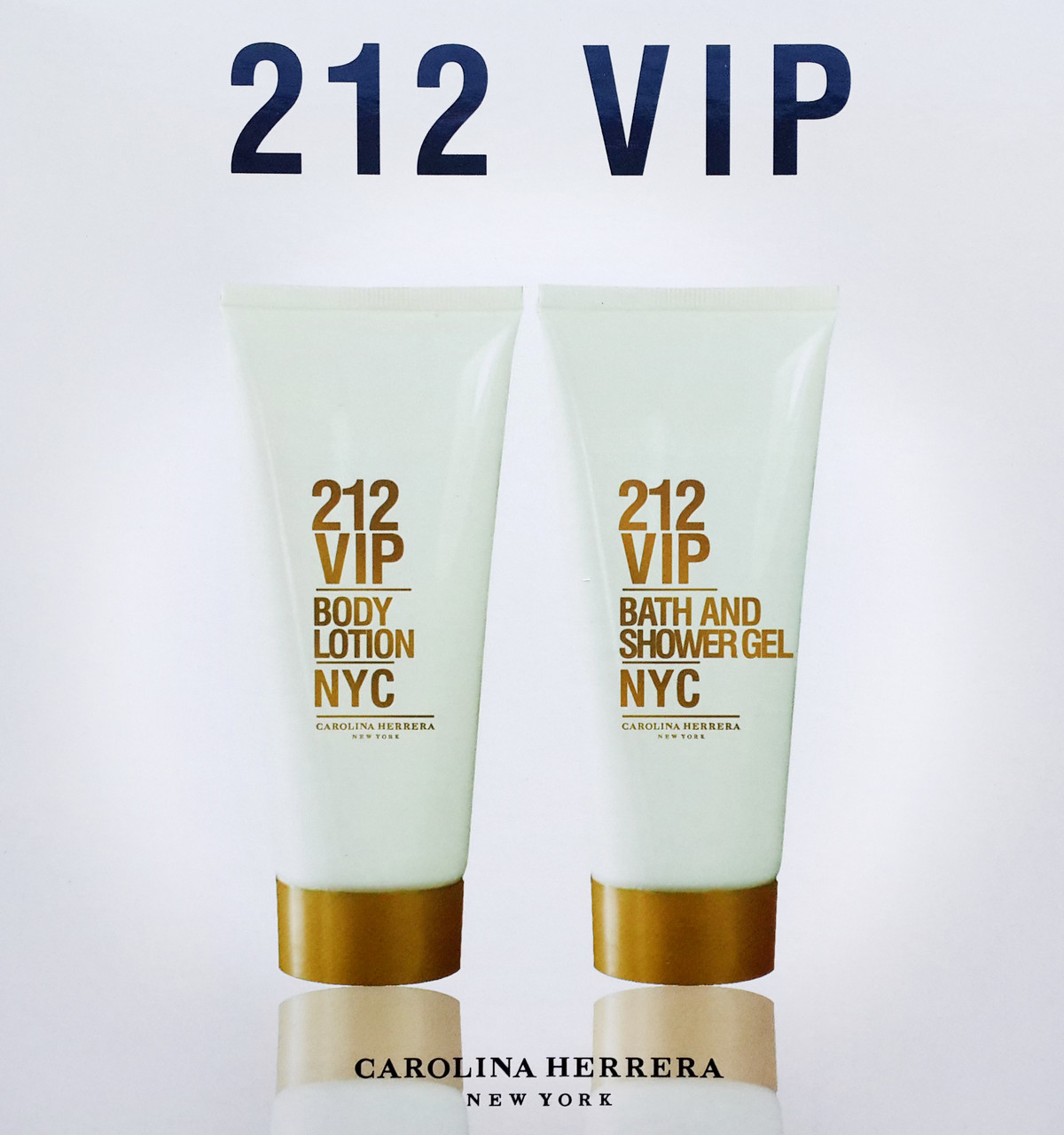 Подарунковий набір Carolina Herrera 212 VIP ( Гель для душу + лосьйон для тіла)