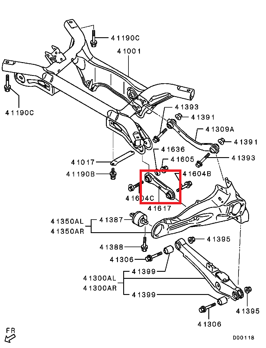 Рычаг на Mitsubishi Lancer 10 задний поперечный 2007--> Sidem (Бельгия) 71574 - фото 7 - id-p828217974