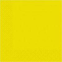 Серветки жовті 33х33см 200шт Марго 2 шарові