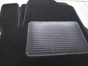Велюрові килимки Mercedes W164 з логотипом, фото 3