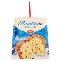 Рождественский пирог с изюмом и цукатами панеттоне Coop Panettone Classico, 1кг (Италия)