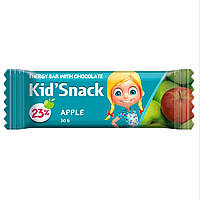 Энергетический баточник для детей со вкусом Яблока Kid'Snack, 30 грамм