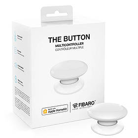 Кнопка управління FIBARO The Button для Apple HomeKit, white (білий) - FGBHPB-101-1