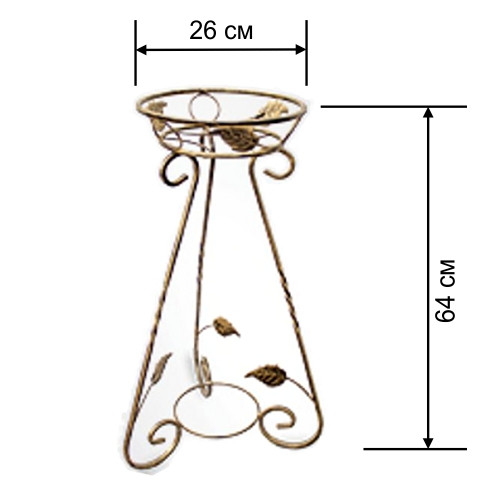 Кована підставка для квітів К-013