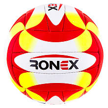 М'яч волейбольний Ronex Orignal Grippy (№5, зшитий вручну)